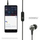 JBL C200SI, Premium in Ear Wired Earphones with Mic, Signature Sound, One Button Multi-Function Remote, Premium Metallic Finish, Angled Earbuds for Comfort fit (Gun Metal)