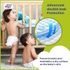 Little Angel Extra Dry Baby Pants Diaper, Large (L) Size, 48 Count, Super Absorbent Core Up to 12 Hrs. Protection, Soft Elastic Waist Grip & Wetness Indicator, Pack of 1, 8-14kg