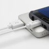 (Refurbished) Android Micro USB Cable, Pebble PBCM10 Micro USB Cable (3.2 Feet/1 Meter) | Fast Charging, 5000+ Bend Lifespan for Samsung, Nexus, LG, Motorola, Android Smartphones and More (White)