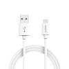 (Refurbished) Android Micro USB Cable, Pebble PBCM10 Micro USB Cable (3.2 Feet/1 Meter) | Fast Charging, 5000+ Bend Lifespan for Samsung, Nexus, LG, Motorola, Android Smartphones and More (White)
