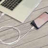 (Refurbished) Android Micro USB Cable, Pebble PBCM10 Micro USB Cable (3.2 Feet/1 Meter) | Fast Charging, 5000+ Bend Lifespan for Samsung, Nexus, LG, Motorola, Android Smartphones and More (White)