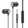 PTron Flux HBE (High Bass Earphones) in-Ear Stereo Wired Headphones with Mic - (Black) PTron Flux HBE (High Bass Earphones) in-Ear Stereo Wired Headphones with Mic - (Black)