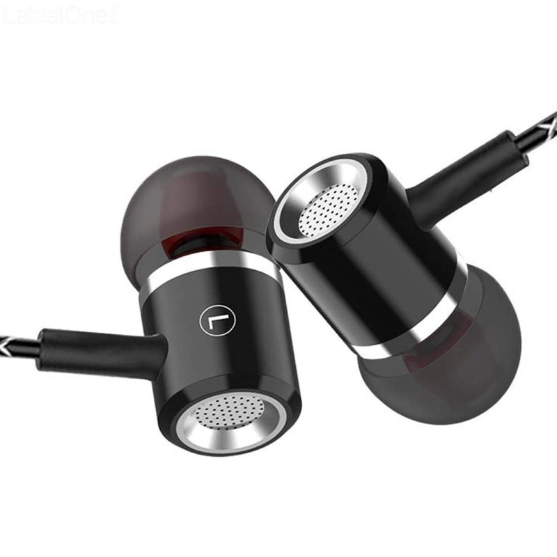 PTron Flux HBE (High Bass Earphones) in-Ear Stereo Wired Headphones with Mic - (Black) PTron Flux HBE (High Bass Earphones) in-Ear Stereo Wired Headphones with Mic - (Black)