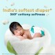 Pampers Premium Care Pant Style Baby Diapers | Medium (M size) | 54 Count | Voted India's Softest | All-in-1 with 360 Cottony Softness Diapers | 7-12kg