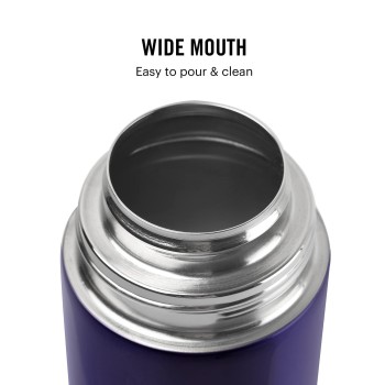 CELLO H2O Stainless Steel Water Bottle | Leak proof & break-proof | Lid is sealed by a silicone ring | Best Usage for Office/School/College/Gym/Picnic/Home/Fridge |1 Litre | Blue, 1 Unit CELLO H2O Stainless Steel Water Bottle | Leak proof & break-proof | Lid is sealed by a silicone ring | Best Usage for Office/School/College/Gym/Picnic/Home/Fridge |1 Litre | Blue, 1 Unit