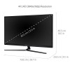 (Refurbished) ViewSonic VX3211-4K-MHD 32 Inch 4K UHD Monitor with 99% sRGB Color Coverage HDR10 FreeSync HDMI and DisplayPort, Black