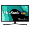 (Refurbished) ViewSonic VX3211-4K-MHD 32 Inch 4K UHD Monitor with 99% sRGB Color Coverage HDR10 FreeSync HDMI and DisplayPort, Black