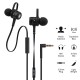 Ant Audio W56 Wired in Ear Earphone with Mic (Black)