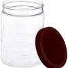 Solimo Checkered Airtight Jar Set of 12, plastic