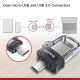 SanDisk Ultra Dual SDDD3-128G-I35 USB 3.0 128GB Flash Drive (Dual Micro-USB and USB 3.0 connectors)