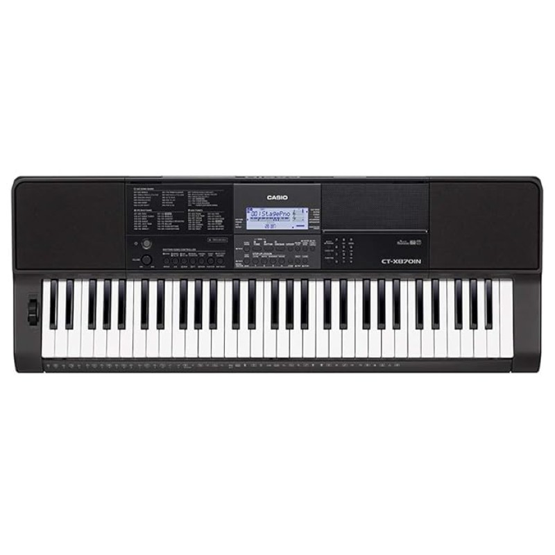 Casio CT-X870IN 61 Keys Portable Keyboard, Black Casio CT-X870IN 61 Keys Portable Keyboard, Black