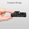 ZEBRONICS Zeb-100HB 4 Ports USB Hub for Laptop, PC Computers, Plug & Play, Backward Compatible - Black ZEBRONICS Zeb-100HB 4 Ports USB Hub for Laptop, PC Computers, Plug & Play, Backward Compatible - Black
