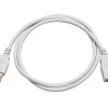PremiumAV USB 3.0 Extension Moulded Type A Female to Male Cable 3mtr (White, 5 MTR) (MST-789) PremiumAV USB 3.0 Extension Moulded Type A Female to Male Cable 3mtr (White, 5 MTR) (MST-789)