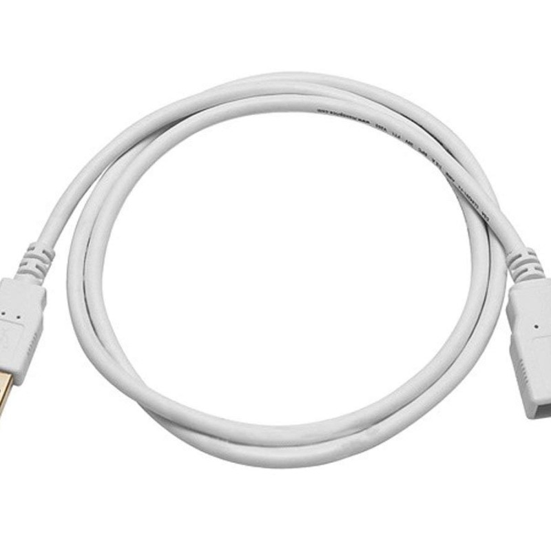 PremiumAV USB 3.0 Extension Moulded Type A Female to Male Cable 3mtr (White, 5 MTR) (MST-789) PremiumAV USB 3.0 Extension Moulded Type A Female to Male Cable 3mtr (White, 5 MTR) (MST-789)
