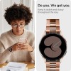 Spigen Modern Fit Strap Designed for Samsung Galaxy Watch 6/5/4 44/40mm, Classic 6 47/43mm, 5 Pro 45mm, 4 Classic 46/42mm, 3 41mm, Active 1&2 - Rose Gold Spigen Modern Fit Strap Designed for Samsung Galaxy Watch 6/5/4 44/40mm, Classic 6 47/43mm, 5 Pro 45mm, 4 Classic 46/42mm, 3 41mm, Active 1&2 - Rose Gold