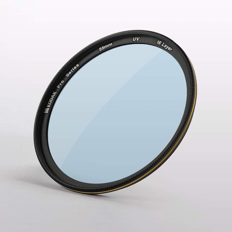 (Refurbished) Kodak Pro Series 55mm 16 Layers UV Filter (Black)