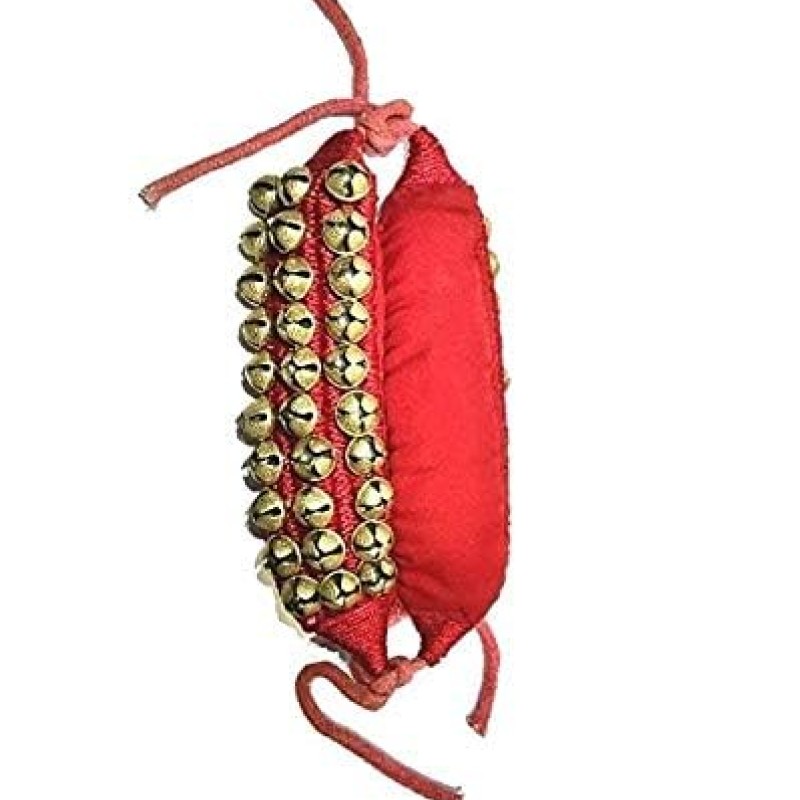 UAPAN MetalCraft Ghungroo Red Pad 3 Line,Red Pad Ghungroo 3 Line UAPAN MetalCraft Ghungroo Red Pad 3 Line,Red Pad Ghungroo 3 Line