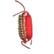 UAPAN MetalCraft Ghungroo Red Pad 3 Line,Red Pad Ghungroo 3 Line