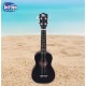 INTERN SOPRANO 21" UKULELE WITH BAG (BLACK)