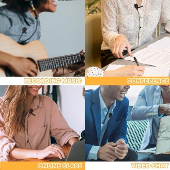 MAONO AU-400 Lavalier Auxiliary Omnidirectional Microphone (Black) MAONO AU-400 Lavalier Auxiliary Omnidirectional Microphone (Black)