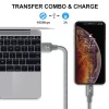 Wayona Nylon Braided (2 Pack) Long Lightning To Usb A Syncing And Fast Charging Data Cable For Iphone, Ipad Tablet (3Ft+6Ft Pack Of 2, Grey) Wayona Nylon Braided (2 Pack) Long Lightning To Usb A Syncing And Fast Charging Data Cable For Iphone, Ipad Tablet (3Ft+6Ft Pack Of 2, Grey)