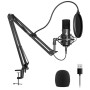 Maono AU-A04 Condenser Microphone Kit (Black)