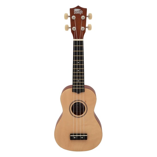 Intern INT-UK21LD-NT Concert Ukele with Bag (Natural)