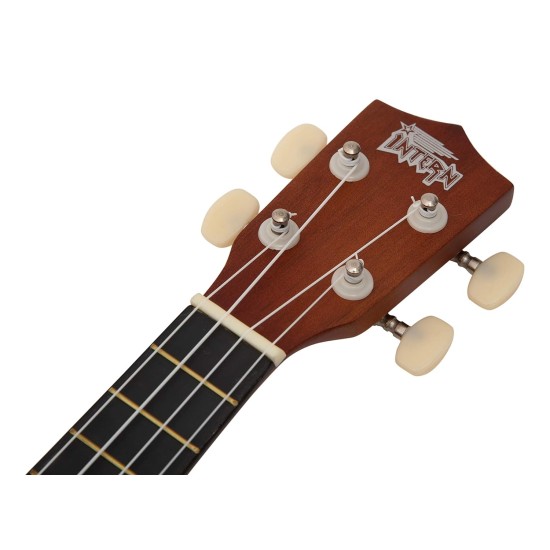 Intern INT-UK21LD-NT Concert Ukele with Bag (Natural)