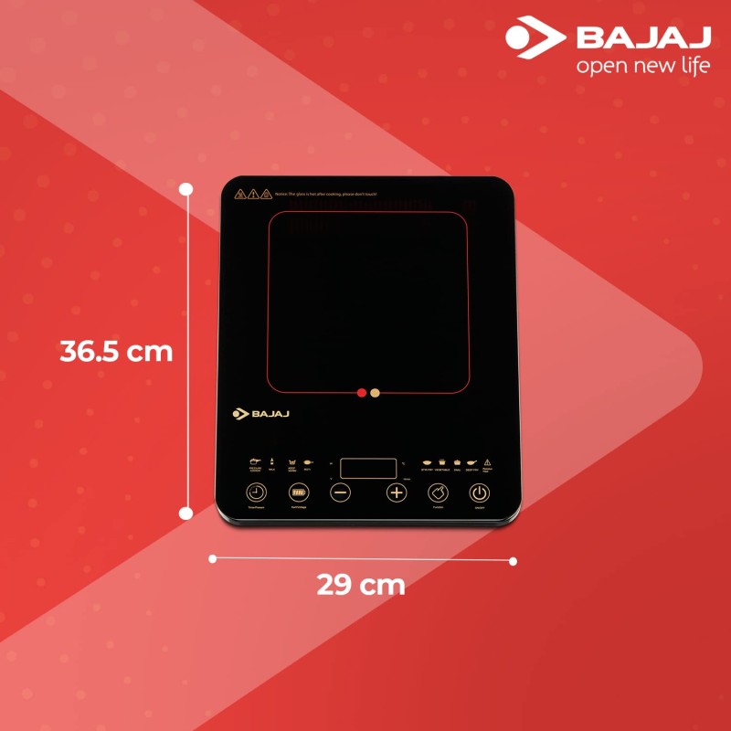 Bajaj ABS Majesty Slim 2100-Watt Induction Cooktop (Black) Bajaj ABS Majesty Slim 2100-Watt Induction Cooktop (Black)