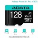 Adata Premier Pro microSDXC/SDHC UHS-I U3 Class 10(V30S) 128GB MicroSD Card