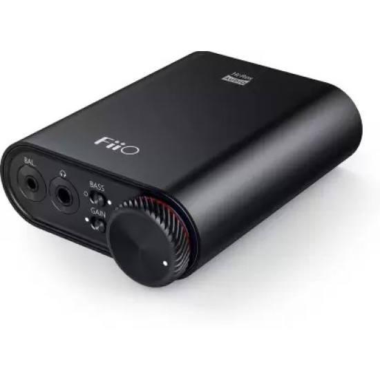 FiiO K3 DSD USB DAC and AMP 3.5mm Single Ended/2.5mm Balanced/Coaxial and Optical Digital Outputs (Black)