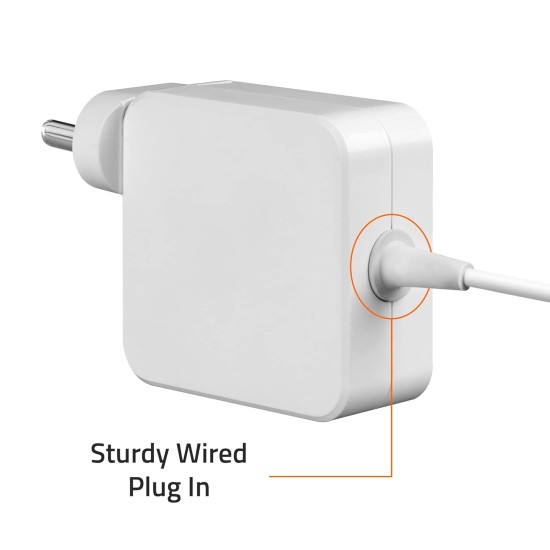 Artis AR-45W-MG2 45 Watts MG2 Laptop Adapter/Charger Compatible with MB Air 13” & MB Air 11” (14.5 V, 3.1 A) Connector: MG2 (T Tip Connector)
