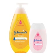Johnson's Baby No More Tears Shampoo, 500ml with Baby Lotion, 100ml
