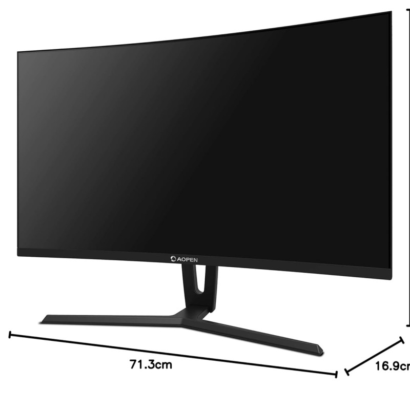 AOPEN Acer 32Hc1Q 32 Inch (81.28 Cm) 2560 X 1440 Pixels, Curve Gaming LCD Monitor (Black) AOPEN Acer 32Hc1Q 32 Inch (81.28 Cm) 2560 X 1440 Pixels, Curve Gaming LCD Monitor (Black)