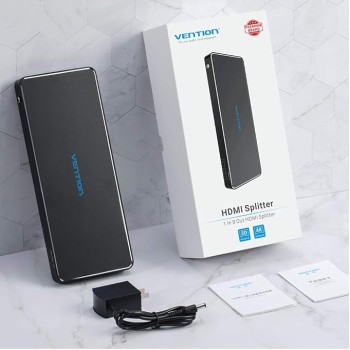 VEnTIOn 1 in 8 Out HDMI Splitter AFMB0 (Black) VEnTIOn 1 in 8 Out HDMI Splitter AFMB0 (Black)
