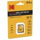 Kodak High Speed Class 10 SDXC 64 GB 95 MB/s SD Memory Card (Black