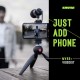 Shure MV88+ Video Kit - Digital Stereo Condenser Microphone for Apple and Android, with Manfrotto PIXI Tripod, Phone Clamp, Mount, iOS and USB-C Cables for Next-Level Connectivity (MV88+ Video KIT)