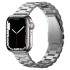 Spigen Modern Fit Metal Strap for Apple Watch Ultra (49mm) | 8/7 (45mm) | 6/5/4 (44mm) | 3/2/1 (42mm) - Sliver