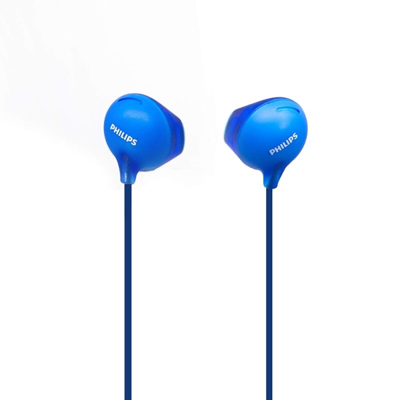 Philips Audio SHE2305BL/00 Upbeat Wired in Ear Earphone with Mic (Marine Blue)