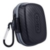Gizga Essentials Carrying Case for JioFi 4G M2S and JioFI3 WiFi Hotspot Dongle, Shock Asbsorber Protective Carbon Fibre Material, Detachable Hook, Mesh Pocket, Black Gizga Essentials Carrying Case for JioFi 4G M2S and JioFI3 WiFi Hotspot Dongle, Shock Asbsorber Protective Carbon Fibre Material, Detachable Hook, Mesh Pocket, Black