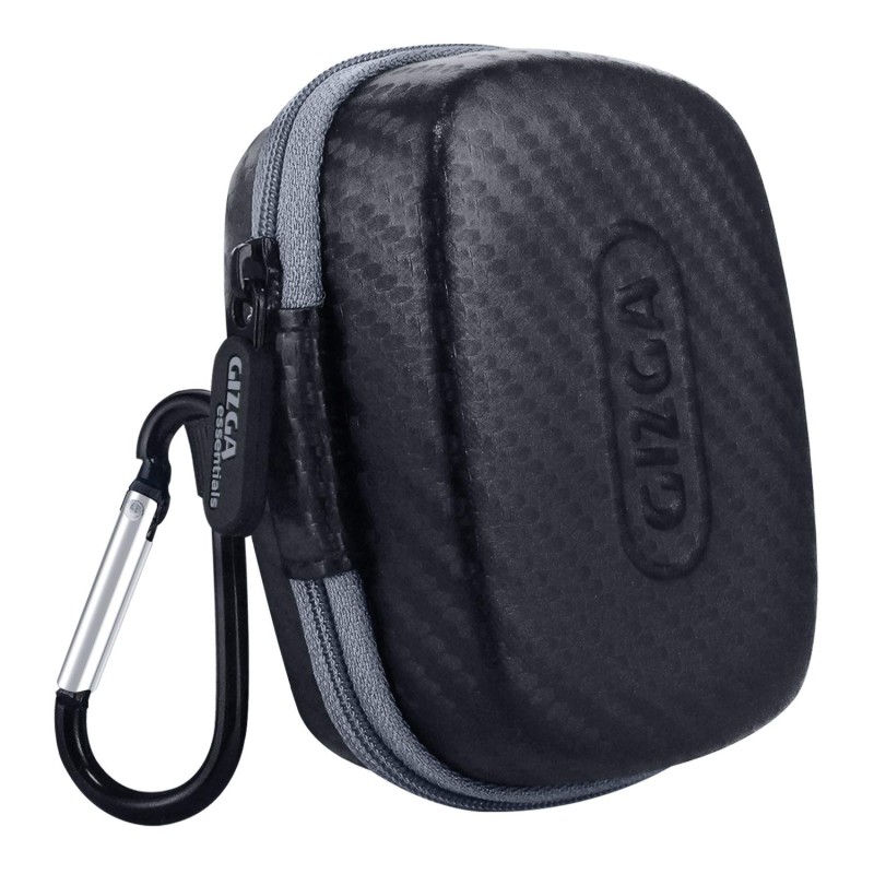 Gizga Essentials Carrying Case for JioFi 4G M2S and JioFI3 WiFi Hotspot Dongle, Shock Asbsorber Protective Carbon Fibre Material, Detachable Hook, Mesh Pocket, Black Gizga Essentials Carrying Case for JioFi 4G M2S and JioFI3 WiFi Hotspot Dongle, Shock Asbsorber Protective Carbon Fibre Material, Detachable Hook, Mesh Pocket, Black