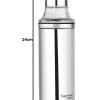 Crystal Stainless Steel Oil Pourer/Dispenser ( 500 ml, Silver, Set of 1) Crystal Stainless Steel Oil Pourer/Dispenser ( 500 ml, Silver, Set of 1)