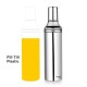 Crystal Stainless Steel Oil Pourer/Dispenser ( 500 ml, Silver, Set of 1)