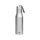 MILTON Super 1000 Stainless Steel Water Bottle, 1000 ml water bottles, Single walled, Leak-Proof, Rust-free Steel Bottle, Easy Grip, Easy to Carry, Travel Bottle, Silver