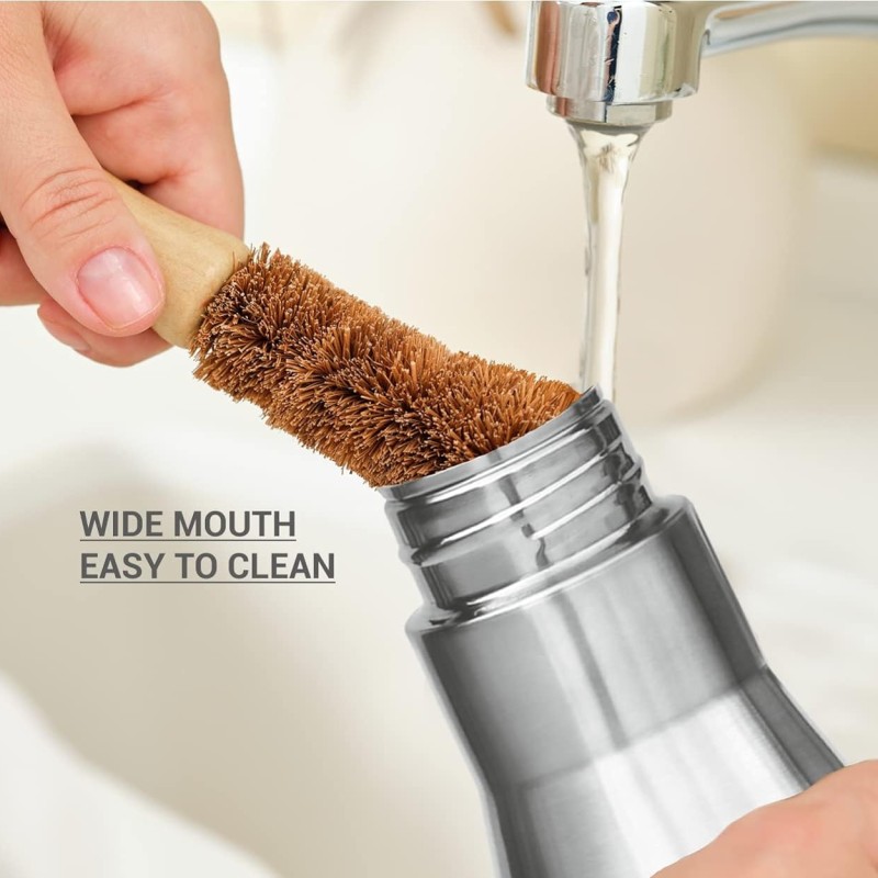 MILTON Super 1000 Stainless Steel Water Bottle, 1000 ml water bottles, Single walled, Leak-Proof, Rust-free Steel Bottle, Easy Grip, Easy to Carry, Travel Bottle, Silver MILTON Super 1000 Stainless Steel Water Bottle, 1000 ml water bottles, Single walled, Leak-Proof, Rust-free Steel Bottle, Easy Grip, Easy to Carry, Travel Bottle, Silver