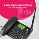 Beetel F3 4G Fixed Landline Wireless Phone with Hotspot, LED Backlight, 2-Way Digital Speaker, Supports 4G VoLTE, 3G, 2G (Black)