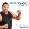 (Refurbished) Micro USB 6 Feet Cable with Khali Tough Bullet Proof Material (Black)