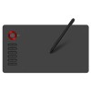 VEIKK A15 Graphics Drawing Tablet,10x6 Inch Pen Tablet,12 Hot Keys,Battery-Free Passive Pen with Tilt Function, 20 Replacement Nibs and 1 Artist Glove?Support Wins,Mac,Chrome,Lunix and Android OS-Red VEIKK A15 Graphics Drawing Tablet,10x6 Inch Pen Tablet,12 Hot Keys,Battery-Free Passive Pen with Tilt Function, 20 Replacement Nibs and 1 Artist Glove?Support Wins,Mac,Chrome,Lunix and Android OS-Red