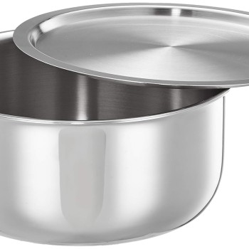 Solimo Triply Tope With Stainless Steel Lid, 24Cm,5Liter