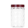 Solimo Plastic Pet Storage Jar and Container, Set of 12 (4 pcs x 300 ml, 4 pcs x 600 ml, 4 pcs x 1.2 ltrs Each) Red Wine | Air Tight | Kitchen Organiser | BPA Free | Stackable Solimo Plastic Pet Storage Jar and Container, Set of 12 (4 pcs x 300 ml, 4 pcs x 600 ml, 4 pcs x 1.2 ltrs Each) Red Wine | Air Tight | Kitchen Organiser | BPA Free | Stackable